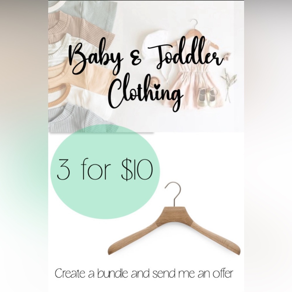 Baby & Toddler Clothing Bundle